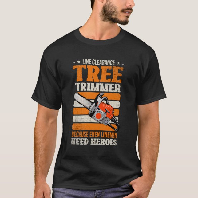 T-shirt Déclencheur de l'arbre de compensation de ligne, c (Devant)