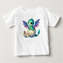 T-shirt d'éclosion de Dragon Bébé