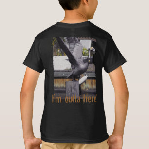 T-shirt Décollage du pélican
