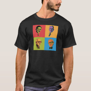 T-shirt d'Econ - Mises, Hayek, Rothbard, Friedman