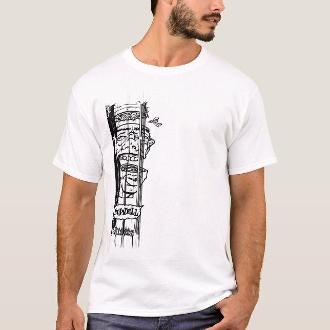 T-shirt Déconnectez la torsion (Devant)