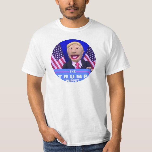 T-shirt d'économie de style de TheTrumpPuppet (Devant)