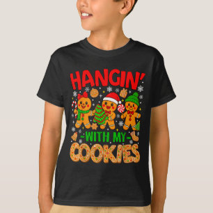 T-shirt Décontracté Avec Mes Cookies Gâteaux De Noël Homme