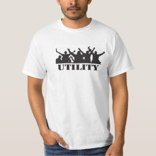 T-shirt décontracté de service de Dundee, thème