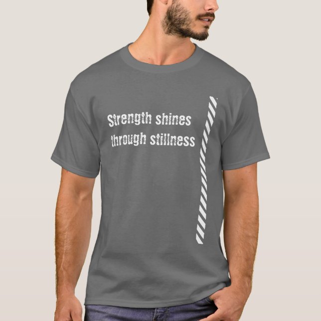 T-shirt décontracté pour hommes (Devant)