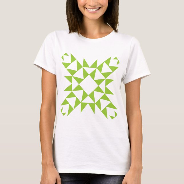 T-shirt Décor 01 - Martian Green (Devant)