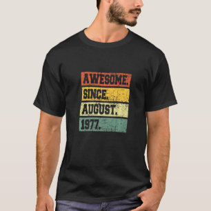T-shirt Décor 45ème Anniversaire 45 Ans Magnifique depuis