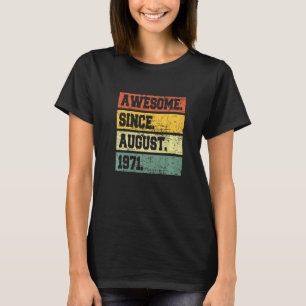 T-shirt Décor 51e Anniversaire 51 Ans Magnifique depuis ao
