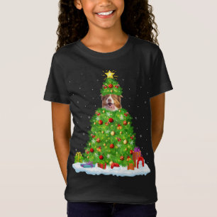 T-Shirt Décor de Noël Père Noël Berger Australien Chien Ch