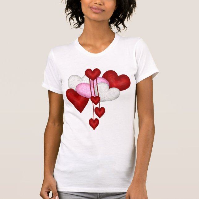 T-shirt Décor du coeur (Devant)