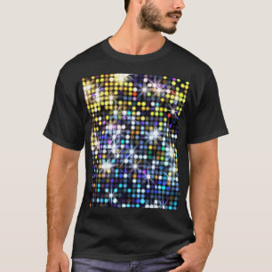 T-shirt Décor lumineux : mode glamour abstraite