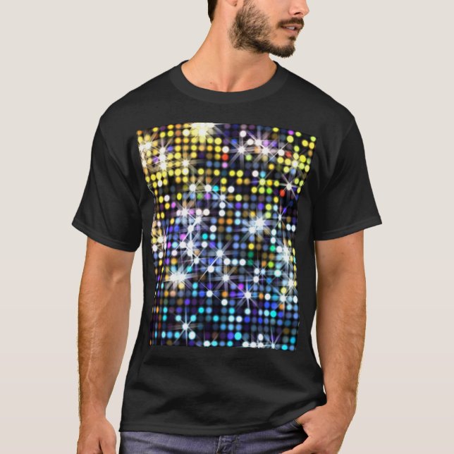 T-shirt Décor lumineux : mode glamour abstraite (Devant)