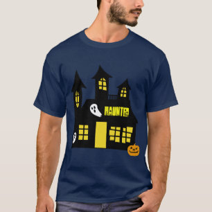 T-shirt décoratif hanté