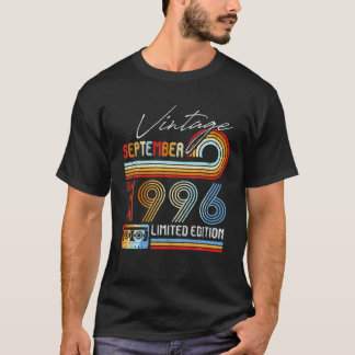 T-shirt Décoration 25 Ans 25E Anniversaire 19 Septembre