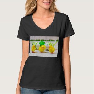 T-shirt Décoration de Pâques - OEufs et poussins de Pâques
