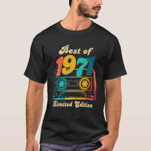 T-shirt Décoration Du 50E Anniversaire Décembre 1971 Homme