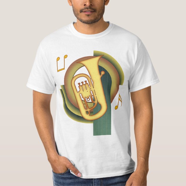 T-shirt Décoration pour euphonium (Devant)