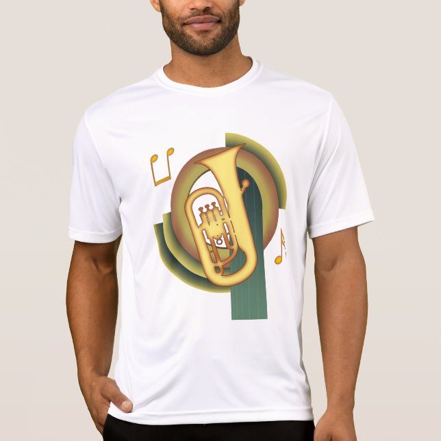 T-shirt Décoration pour euphonium (Devant)