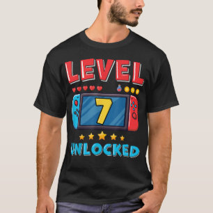 T-shirt Décorations d'anniversaire pour un garçon de 7 ans