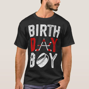 T-shirt Décorations de fête d'anniversaire de garçon hocke