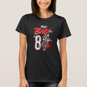 T-shirt Décorations de fête d'anniversaire pour garçon 8 a