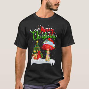 T-shirt Décorations de Noël Champignon Père Noël Champigno