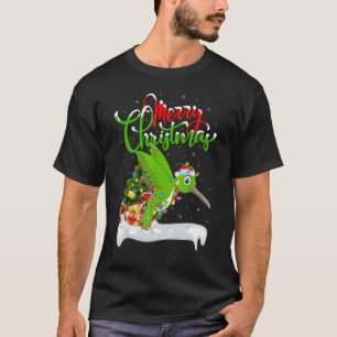 T-shirt Décorations de Noël de colibri Noël de colibri