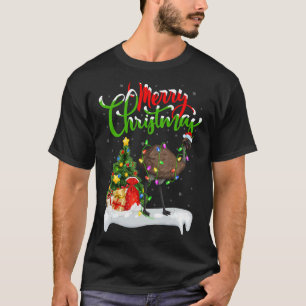T-shirt Décorations de Noël Emu Bird Père Noël Emu Noël