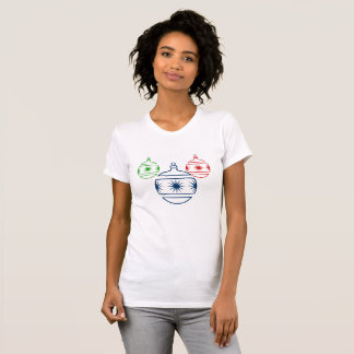 T-Shirt - Décorations De Vacances Rondes