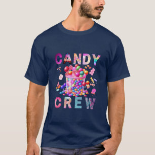 T-shirt Décorations d'équipage de bonbons Sweetie Candy Sq