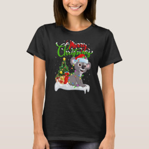T-shirt Décorations Koala Noël Père Noël Koala Noël