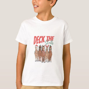 T-shirt Décorez les boxes drôles de Noël pour les amoureux