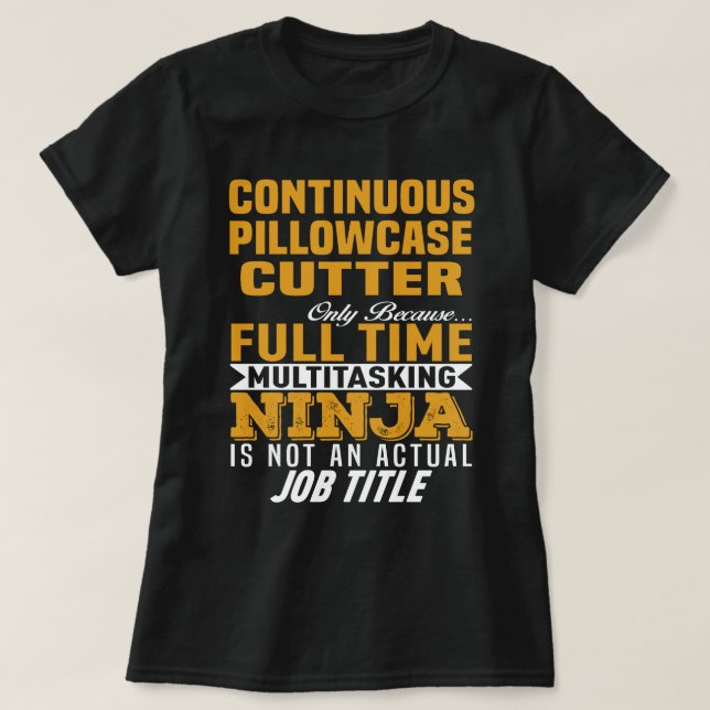 T-shirt Découpe continue (Design devant)