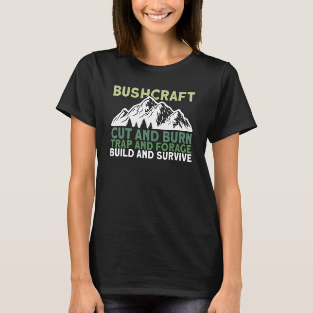T-shirt Découper Et Brûler L'Artisanat 1 (Devant)