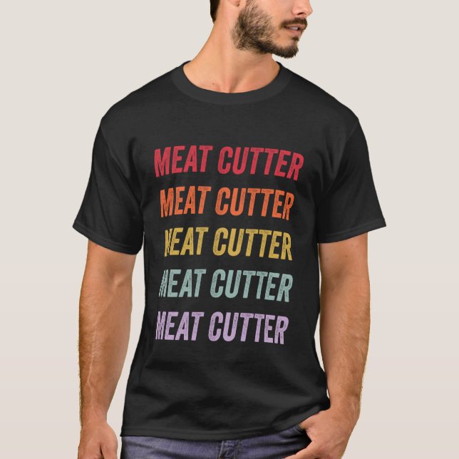 T-shirt Découpeur de viande (Devant)