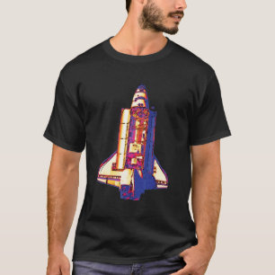 T-shirt Découverte De La Navette Spatiale De La NASA Vue D
