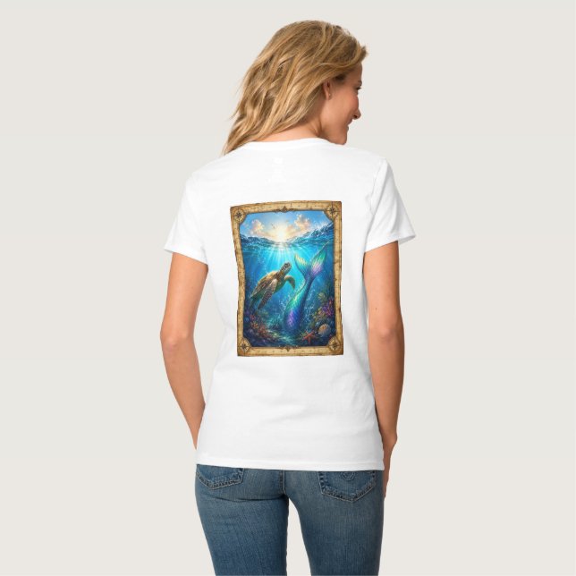 T-shirt Découverte de l'Ancien Marin (Dos entier)