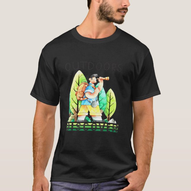 T-shirt Découverte extérieure (Devant)