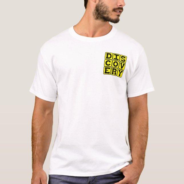 T-shirt Découverte, Motivationnel (Devant)