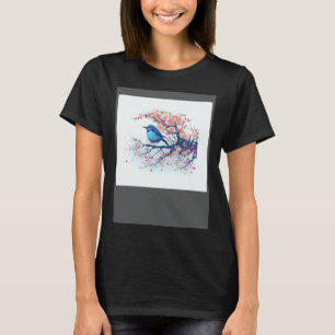 T-shirt Découvrez la beauté de la nature avec Blue Bird au