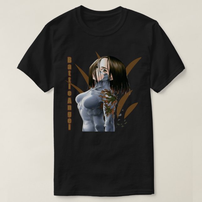 T-shirt Découvrez la vérité sur Alita Battle Angel Cute G (Design devant)