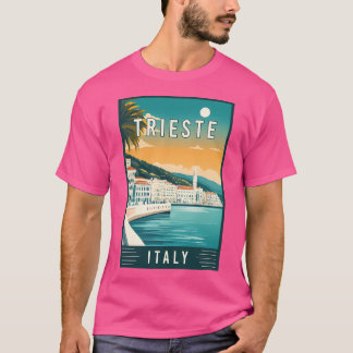 T-shirt Découvrez L'Adriatique Gem Trieste En Italie - Tra