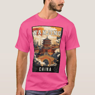 T-shirt Découvrez Le Charme Culturel De Nanjing En Chine -
