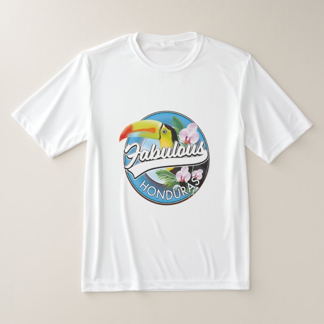 T-shirt Découvrez le fabuleux logo du Honduras (Poser)