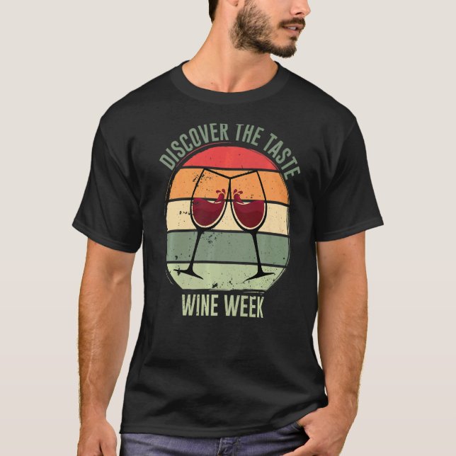 T-shirt Découvrez Le Goût Du Vin (Devant)