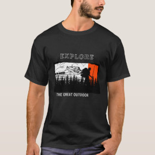 T-shirt Découvrez Le Grand Extérieur