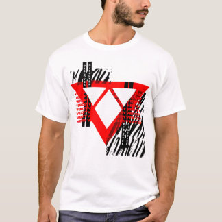T-shirt Découvrez le motif de logo et de Verzey