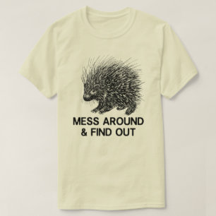 T-SHIRT DÉCOUVREZ LE PORCUPINE ET DÉCOUVREZ-LE