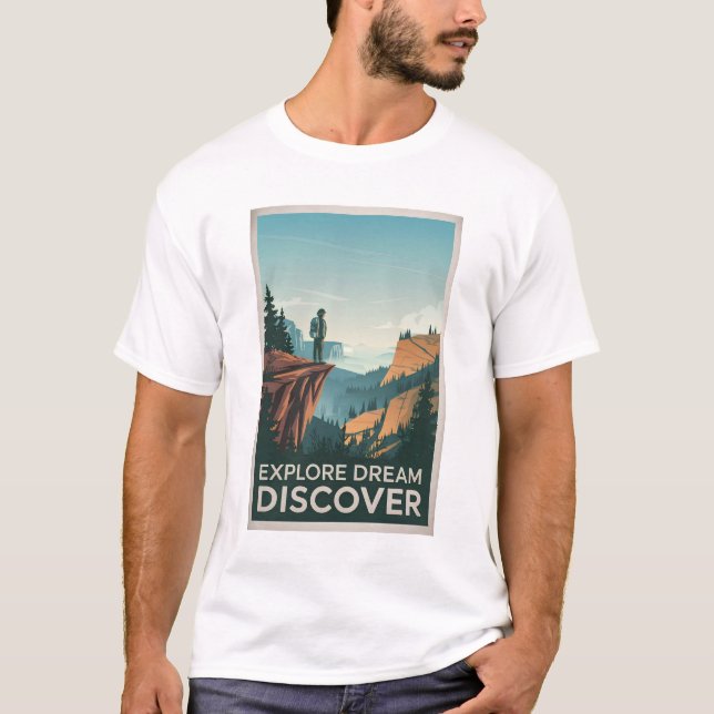 T-shirt Découvrez le rêve (Devant)