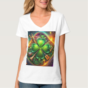T-shirt Découvrez l'harmonie parfaite du Shamrock, de la m